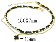 HY Wholesale Stainless Steel 316L Jewelry Necklaces-HY32N0252HJW