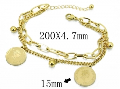 HY Wholesale 316L Stainless Steel Bracelets-HY25B0207HLL