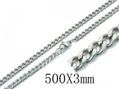 HY Wholesale Stainless Steel 316L Curb Chains-HY40N1107MW