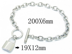 HY Wholesale 316L Stainless Steel Bracelets-HY25B0204HKE