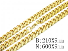 HY Wholesale Black Necklaces Bracelets Sets-HY40S0397IKF
