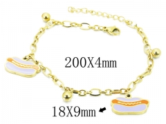HY Wholesale 316L Stainless Steel Bracelets-HY25B0255HH5