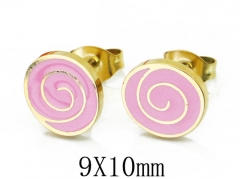 HY Wholesale Stainless Steel Jewelry Earrings-HY25E0710NT