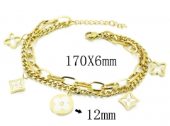 HY Wholesale 316L Stainless Steel Bracelets-HY25B0260IIL