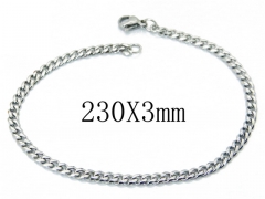 HY Wholesale 316L Stainless Steel Bracelets-HY40B1100INC
