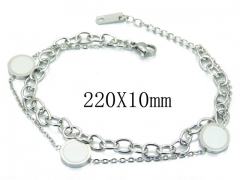 HY Wholesale 316L Stainless Steel Bracelets-HY25B0212HKE