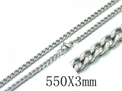 HY Wholesale Stainless Steel 316L Curb Chains-HY40N1108ML