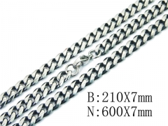 HY Wholesale Black Necklaces Bracelets Sets-HY40S0377HPL