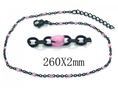 HY Wholesale stainless steel Anklet Jewelry-HY70B0620ILS