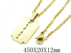 HY Wholesale Stainless Steel 316L Jewelry Necklaces-HY61N1006JLU