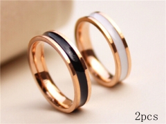 HY Wholesale 316L Stainless Steel Fashion Rings-HY0033R121