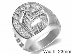 HY Wholesale 316L Stainless Steel Rings-HY0029R049