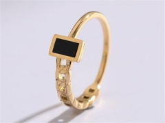 HY Wholesale 316L Stainless Steel Fashion Rings-HY0033R155
