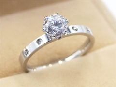 HY Wholesale 316L Stainless Steel Fashion Rings-HY0033R014