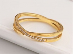 HY Wholesale 316L Stainless Steel Fashion Rings-HY0033R171