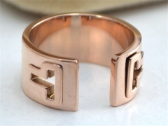 HY Wholesale 316L Stainless Steel Fashion Rings-HY0033R113