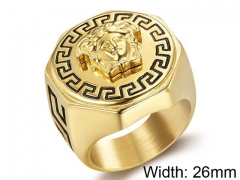 HY Wholesale 316L Stainless Steel Religion Rings-HY0029R041