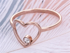 HY Wholesale 316L Stainless Steel Fashion Rings-HY0033R107