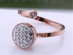 HY Wholesale 316L Stainless Steel Fashion Rings-HY0033R126