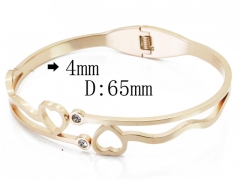 HY Wholesale Stainless Steel 316L Bangle-HY92B0013HDD
