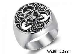 HY Wholesale 316L Stainless Steel Rings-HY0029R018