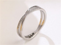 HY Wholesale 316L Stainless Steel Fashion Rings-HY0033R170