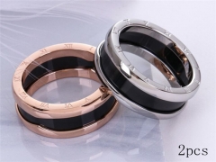 HY Wholesale 316L Stainless Steel Fashion Rings-HY0033R112