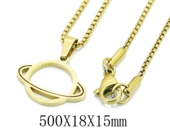 HY Wholesale Stainless Steel 316L Jewelry Necklaces-HY61N1012LLF