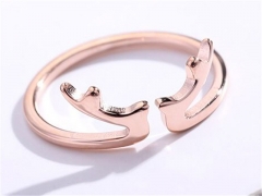 HY Wholesale 316L Stainless Steel Fashion Rings-HY0033R090