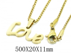 HY Wholesale Stainless Steel 316L Jewelry Necklaces-HY61N1013LLS