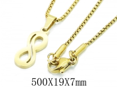 HY Wholesale Stainless Steel 316L Jewelry Necklaces-HY61N1016LLQ