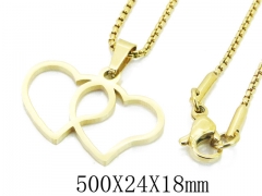 HY Wholesale Stainless Steel 316L Jewelry Necklaces-HY61N1009LLX