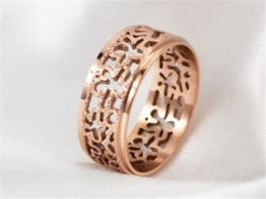 HY Wholesale 316L Stainless Steel Fashion Rings-HY0033R018
