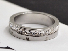 HY Wholesale 316L Stainless Steel Fashion Rings-HY0033R040