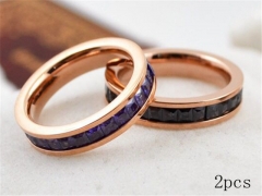 HY Wholesale 316L Stainless Steel Fashion Rings-HY0033R088