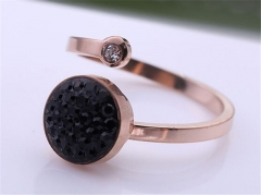 HY Wholesale 316L Stainless Steel Fashion Rings-HY0033R127
