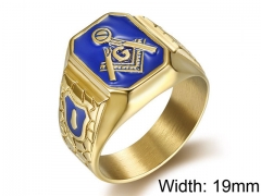 HY Wholesale 316L Stainless Steel Religion Rings-HY0029R037
