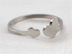 HY Wholesale 316L Stainless Steel Fashion Rings-HY0033R100