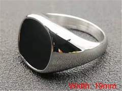 HY Wholesale 316L Stainless Steel Fashion Rings-HY0029R004