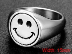 HY Wholesale 316L Stainless Steel Fashion Rings-HY0029R012