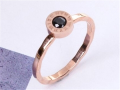 HY Wholesale 316L Stainless Steel Fashion Rings-HY0033R111