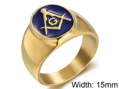HY Wholesale 316L Stainless Steel Religion Rings-HY0029R050