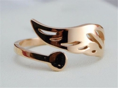 HY Wholesale 316L Stainless Steel Fashion Rings-HY0033R114