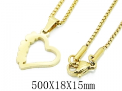 HY Wholesale Stainless Steel 316L Jewelry Necklaces-HY61N1011LLD