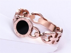 HY Wholesale 316L Stainless Steel Fashion Rings-HY0033R123