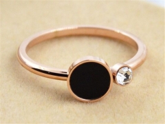 HY Wholesale 316L Stainless Steel Fashion Rings-HY0033R076