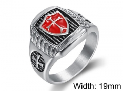 HY Wholesale 316L Stainless Steel Religion Rings-HY0029R036