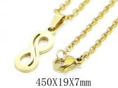 HY Wholesale Stainless Steel 316L Jewelry Necklaces-HY61N1008JLR