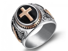 HY Wholesale 316L Stainless Steel Religion Rings-HY0029R052