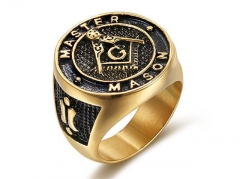 HY Wholesale 316L Stainless Steel Religion Rings-HY0029R029